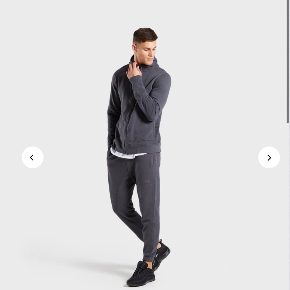 Gymshark LAUNDERED ZIP HOODIE
